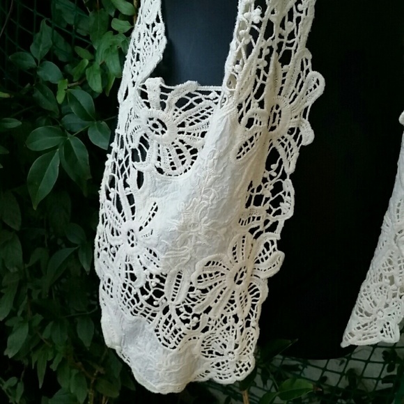 Free People crochet vest - Picture 3 of 4